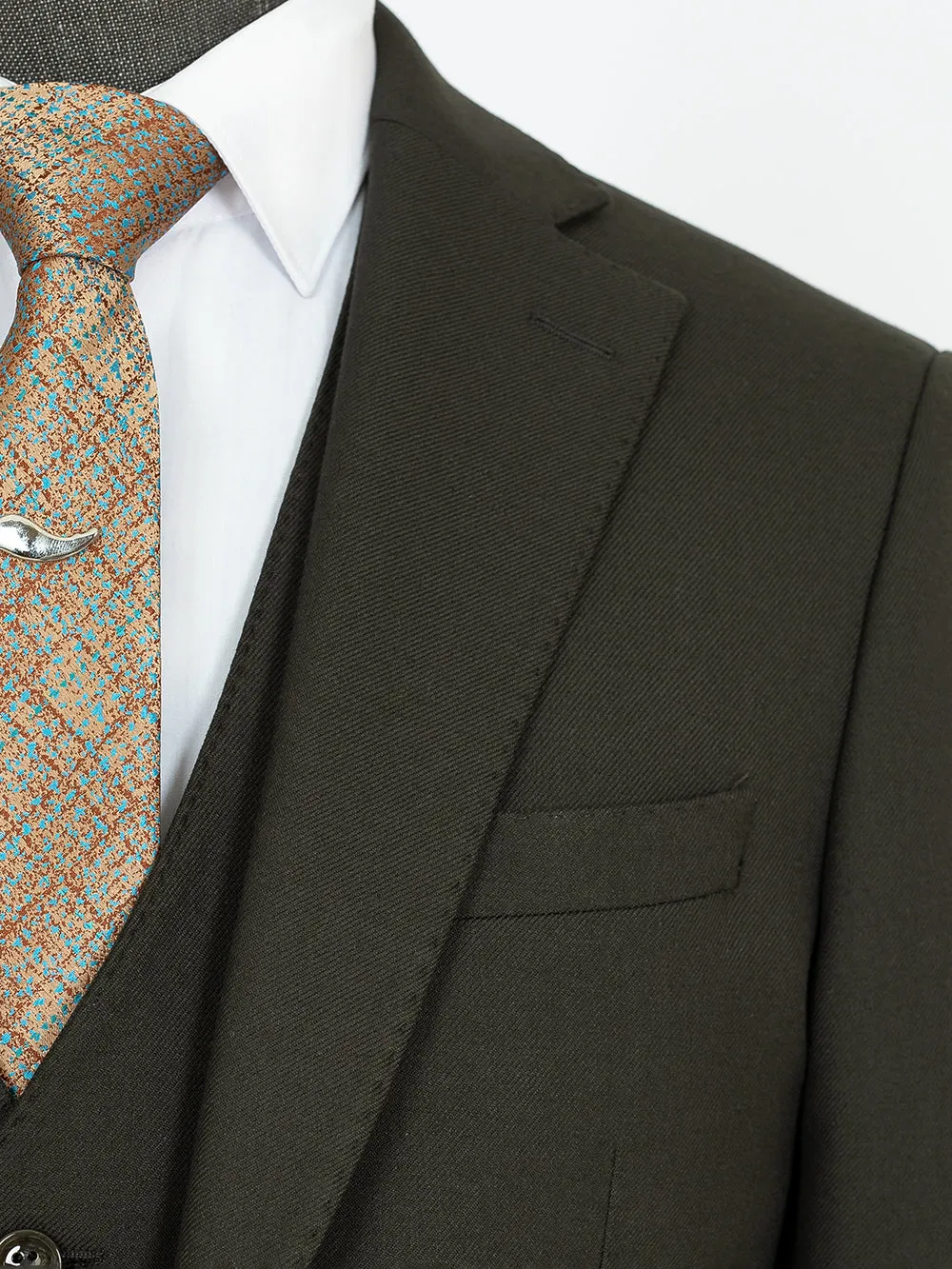 Archer Green Set Blazer Linen Suit