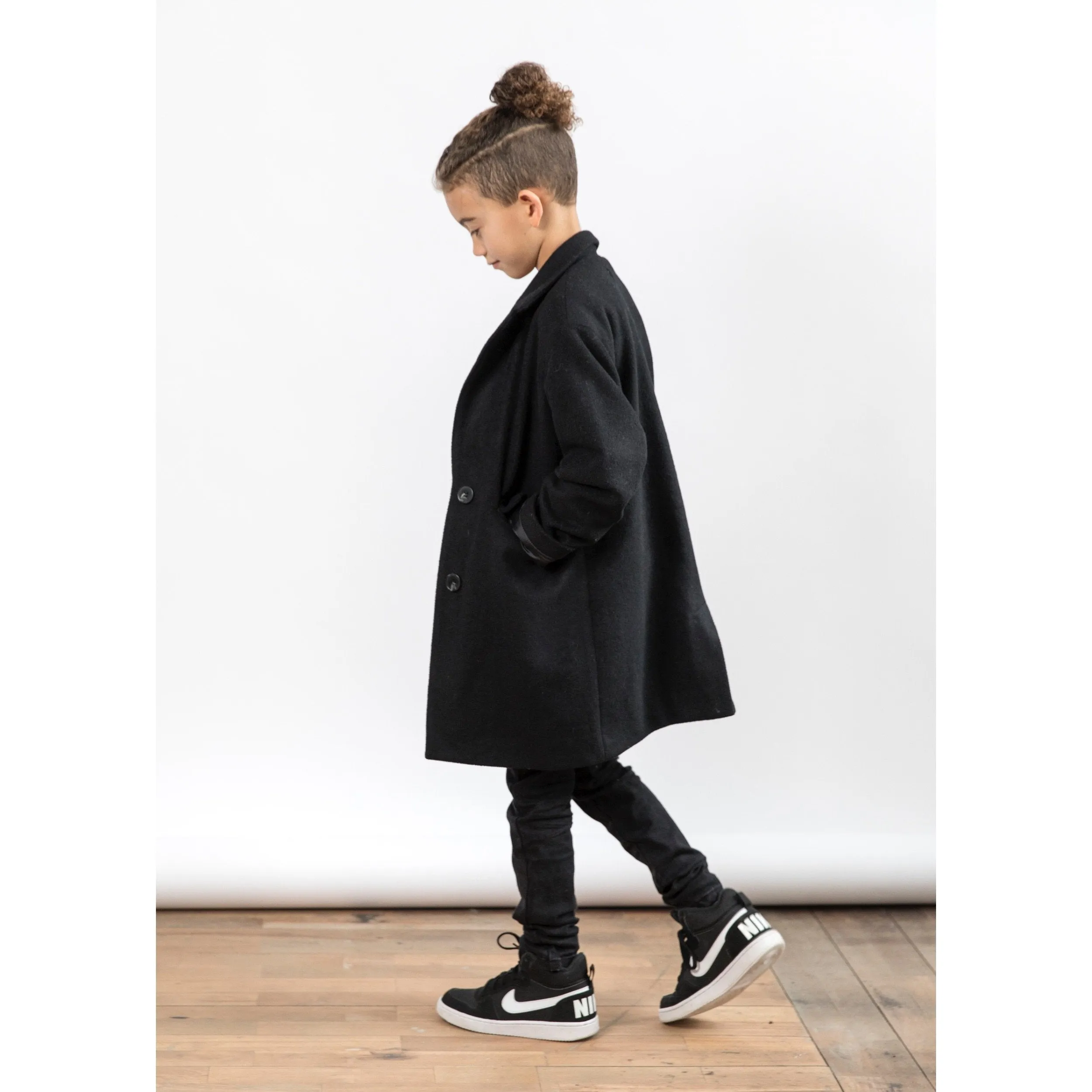 Bibbi Wool Coat Black