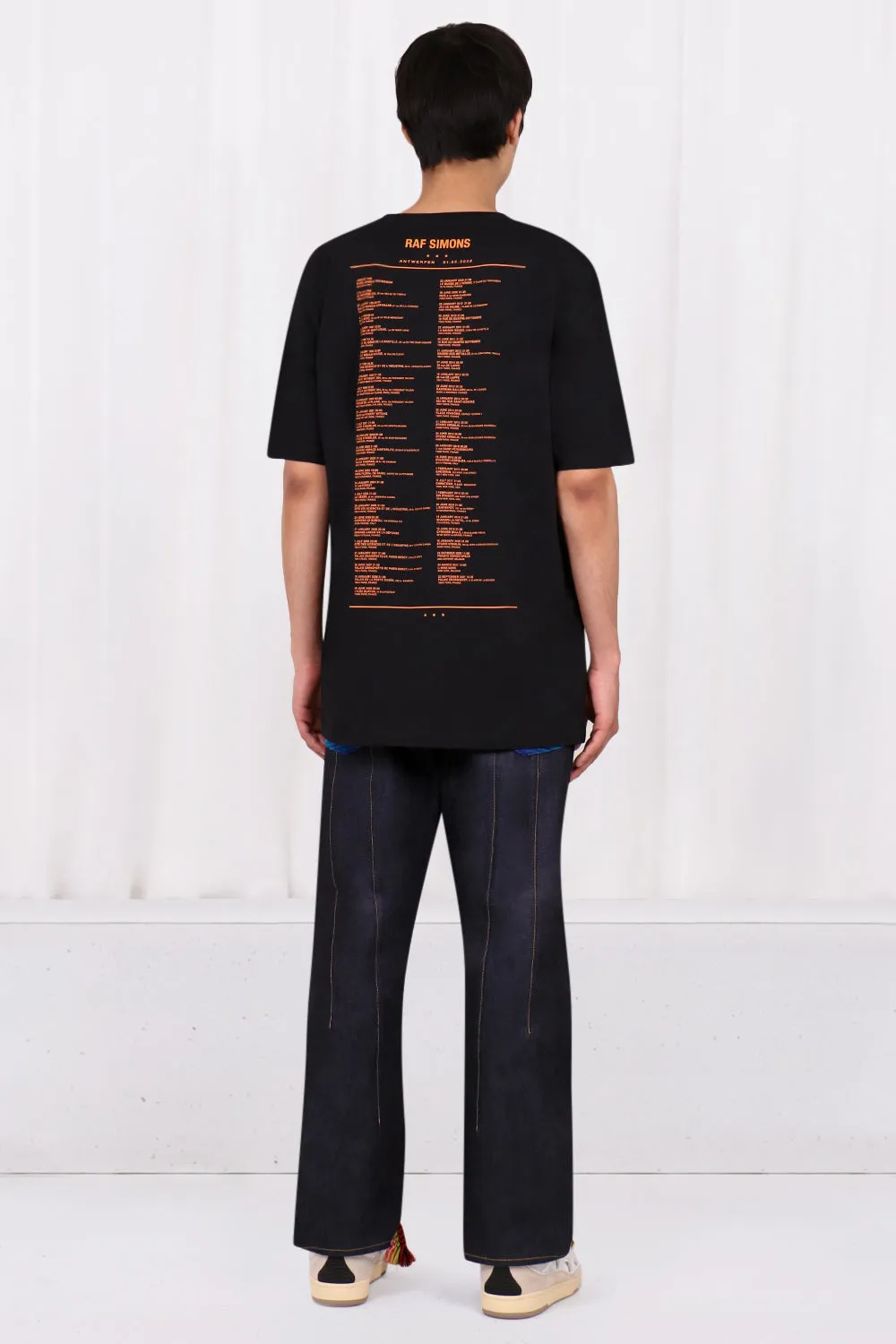 BIG FIT T-SHIRT WITH NIGHT PARTY PRINT