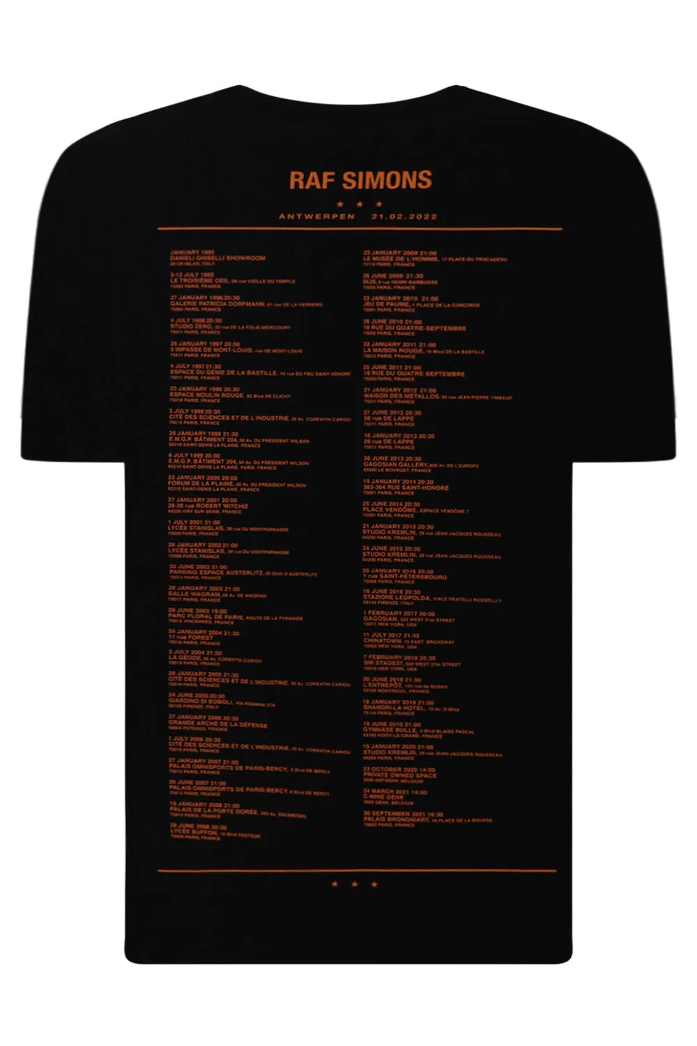 BIG FIT T-SHIRT WITH NIGHT PARTY PRINT