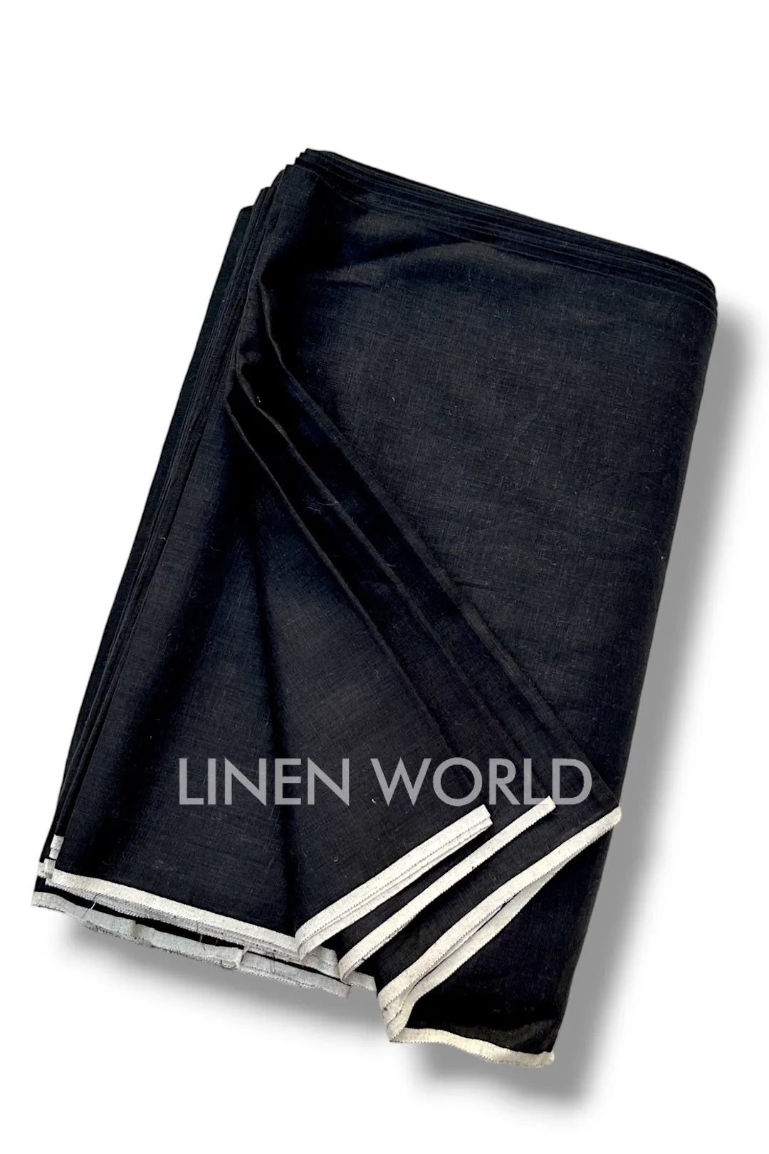 Black Linen Fabric (60 Lea)