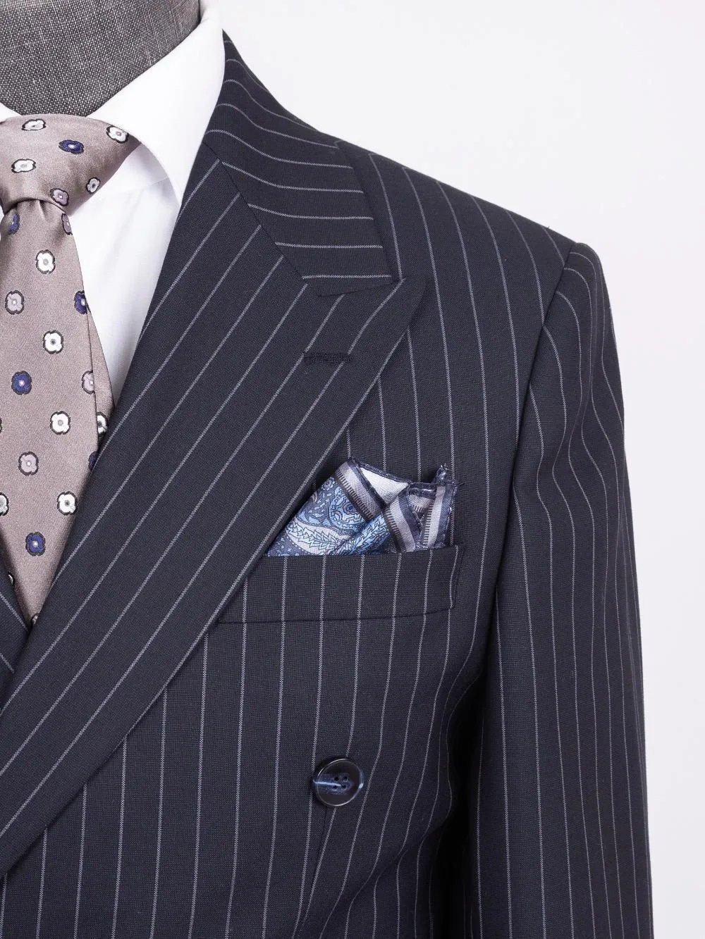 Callen Blue Set Blazer Linen Suit