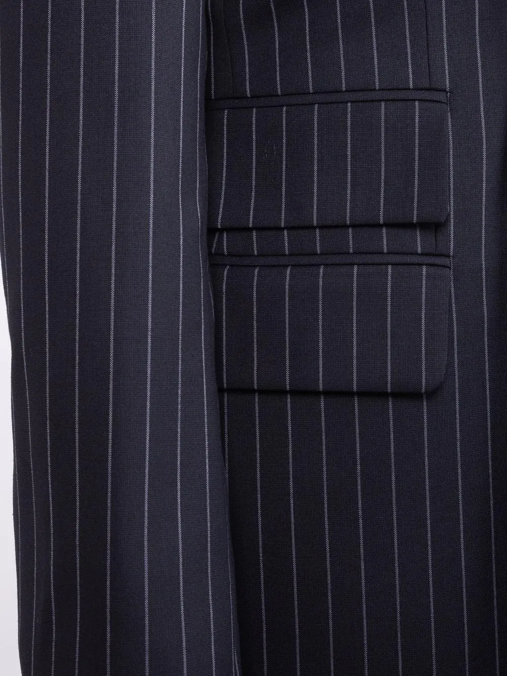 Callen Blue Set Blazer Linen Suit