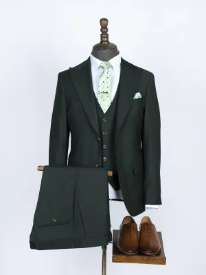 Calvin Green Set Blazer Linen Suit