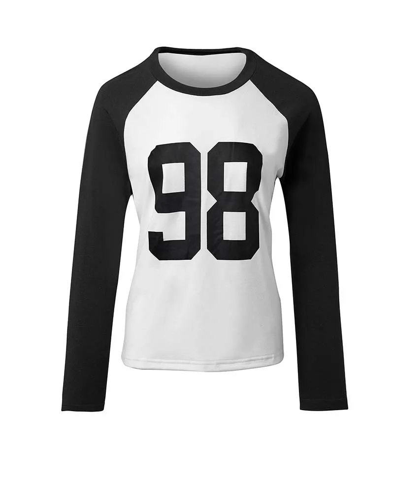 Casual Raglan Sleeve T-Shirt