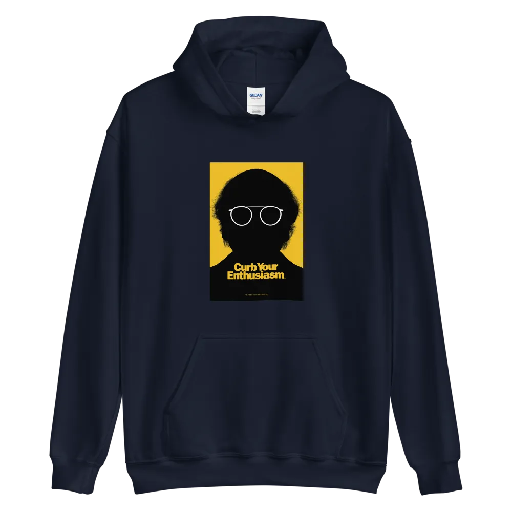 Curb Your Enthusiasm Larry's Silhouette Fleece Hooded Sweatshirt