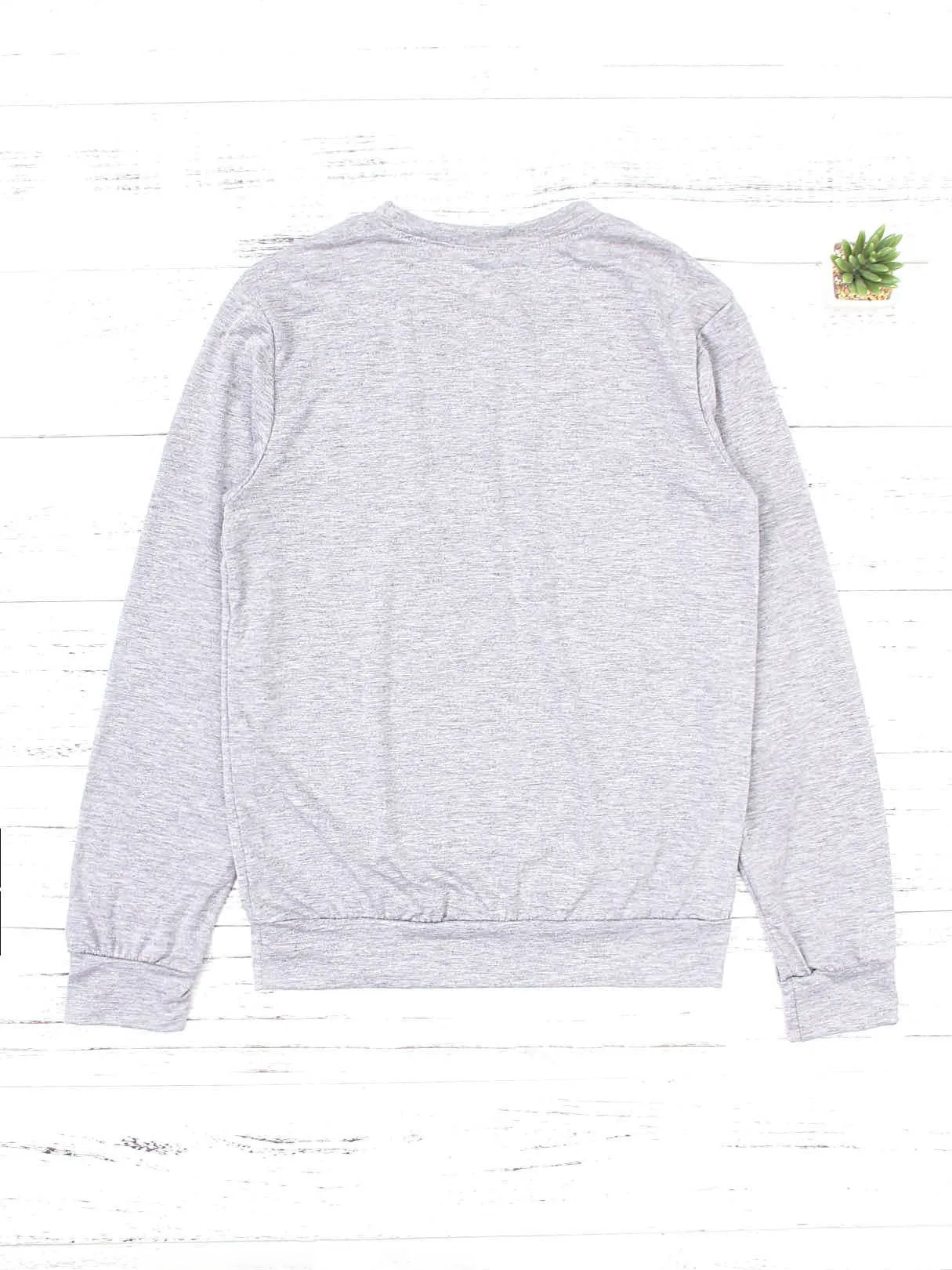 Custom Crew Neck Printed Long Sleeve T-Shirts