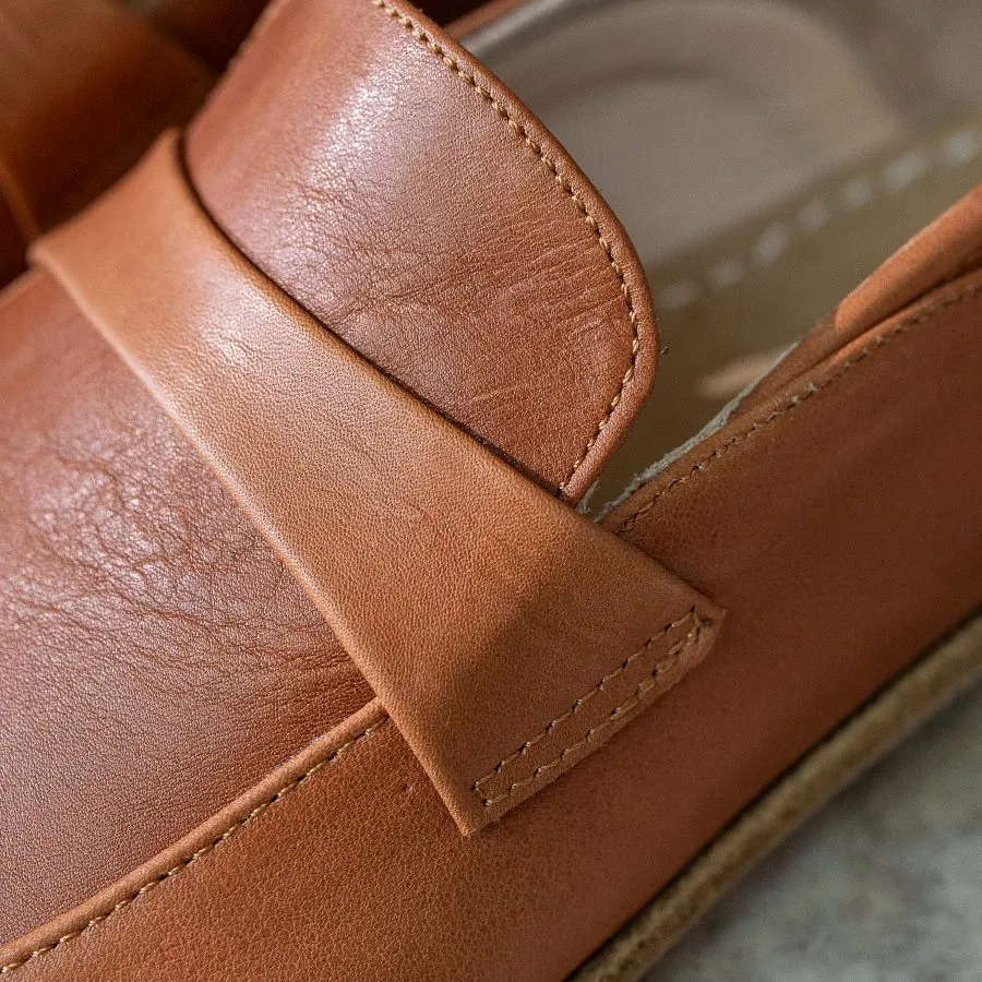 Dalia Leather Loafers - By Anya