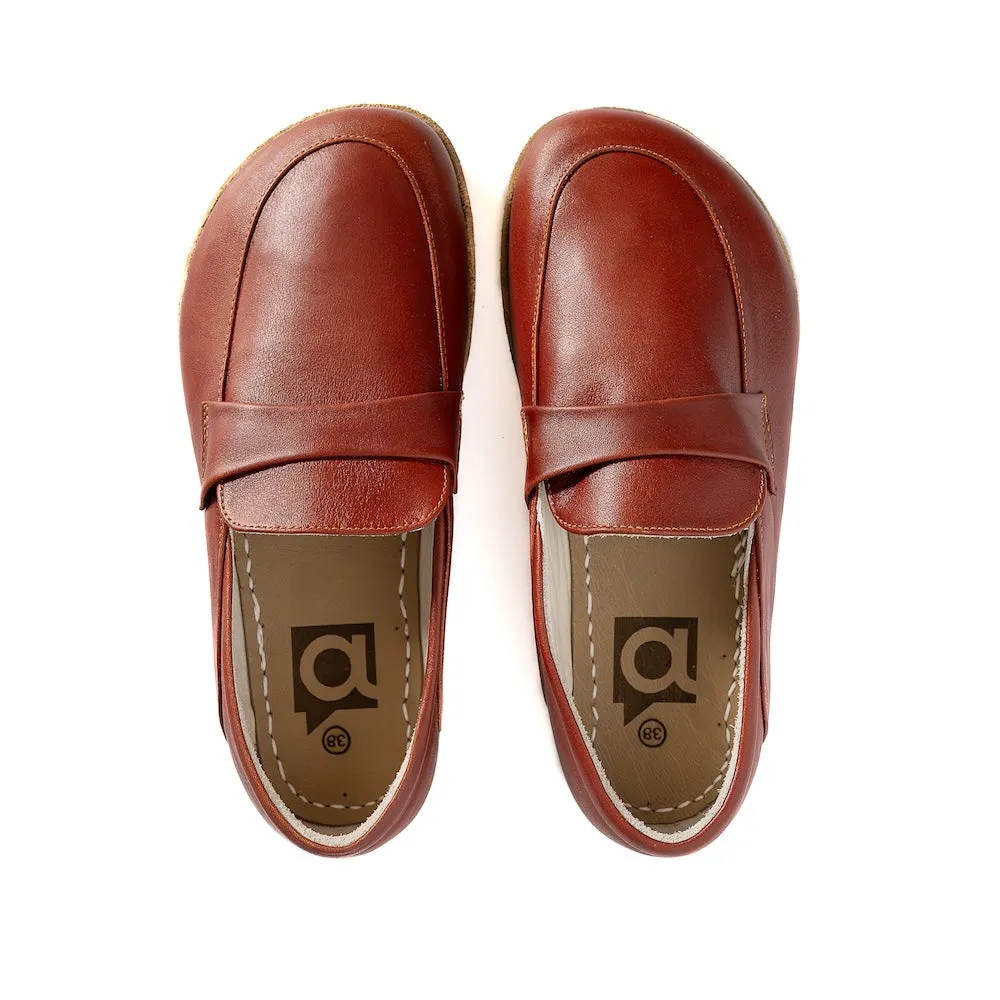 Dalia Leather Loafers - By Anya