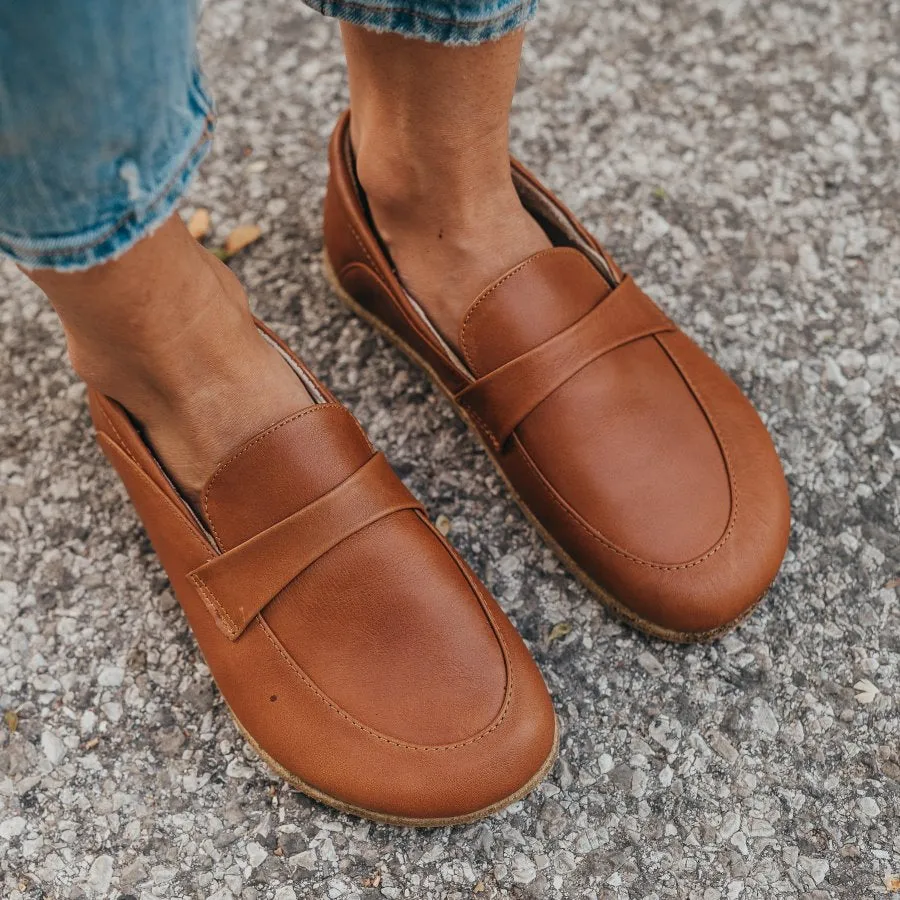 Dalia Leather Loafers - By Anya