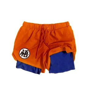 Dragon Z Warrior Battle Shorts - Breathable Anime Workout Shorts