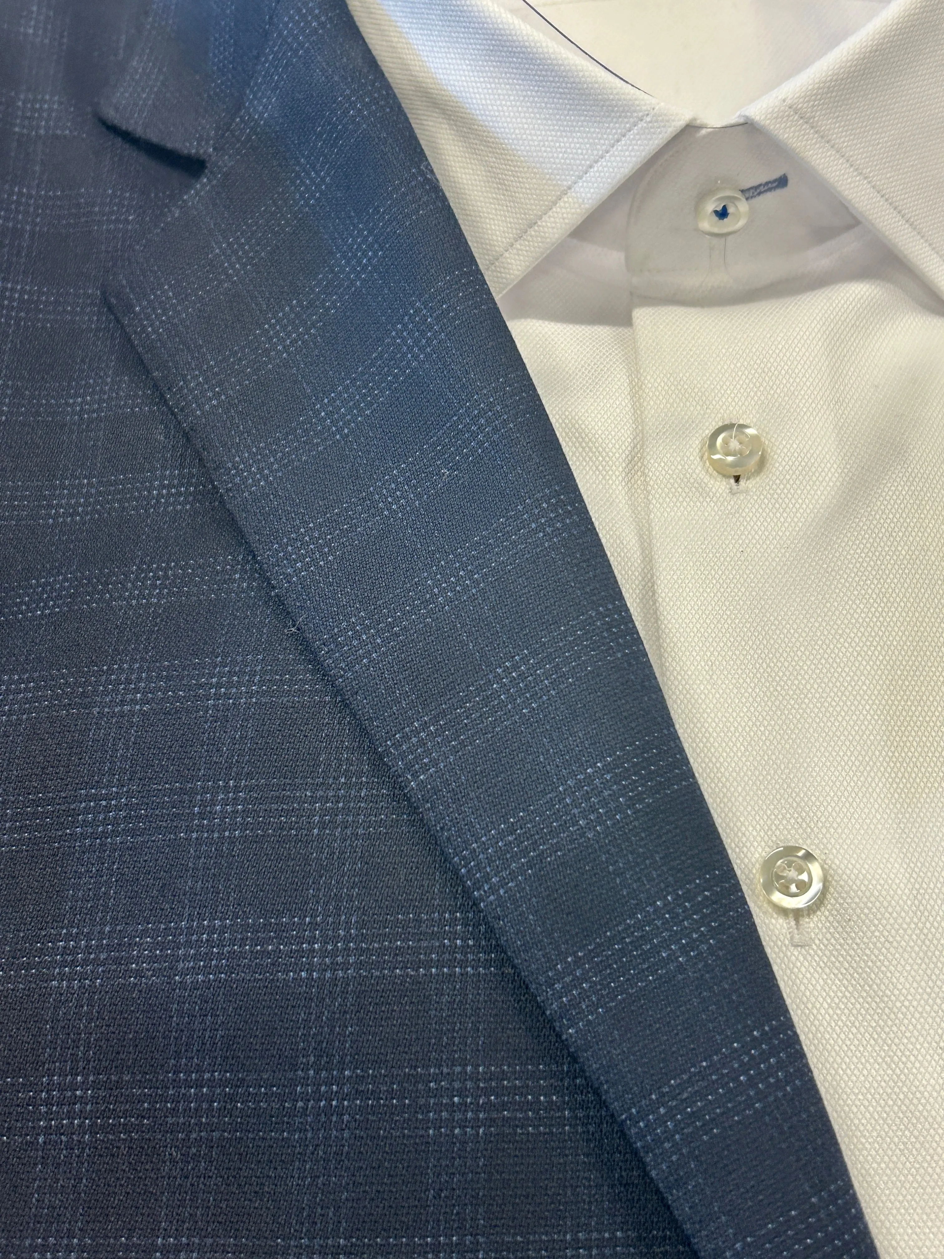 FADED PINDOT SUIT