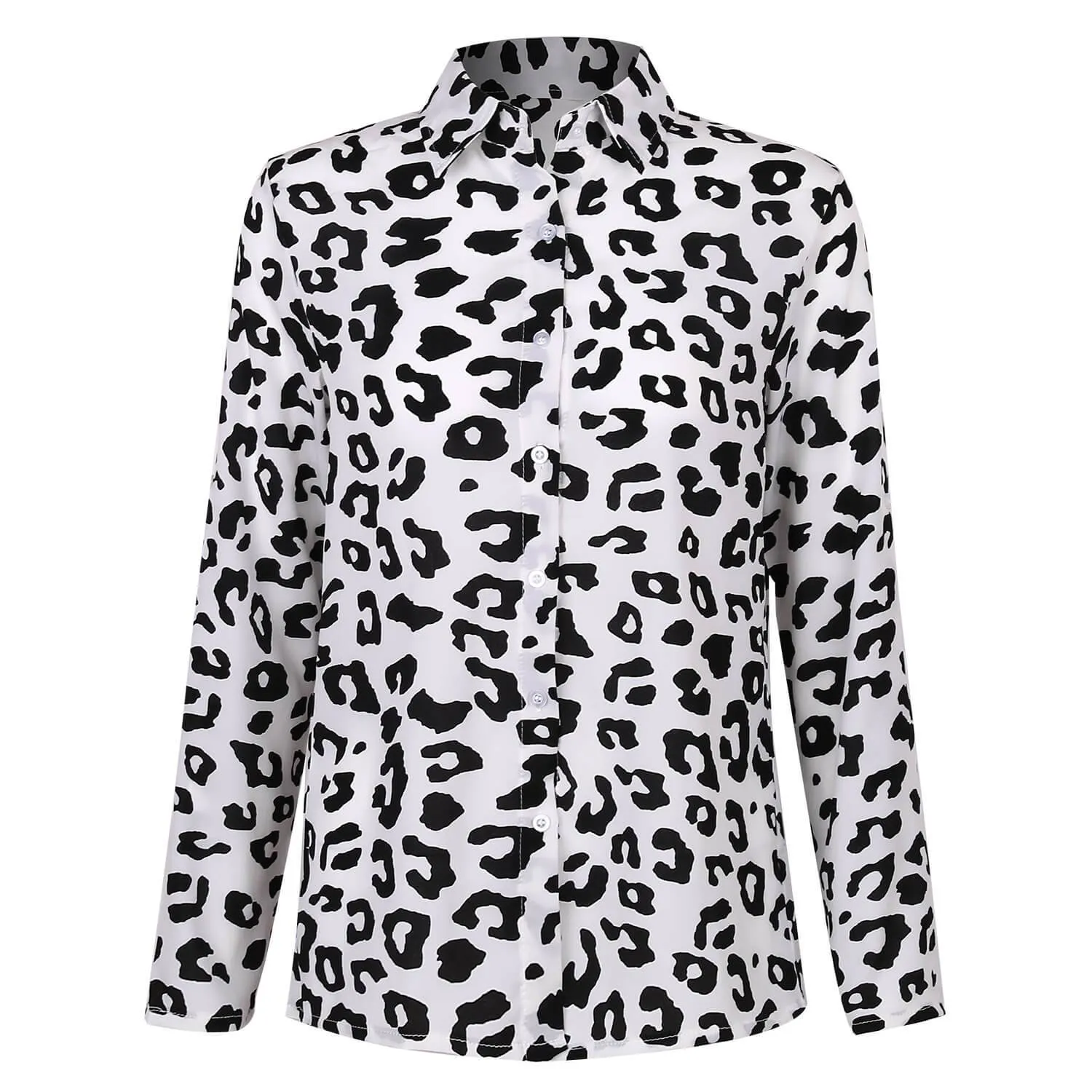 Flower Print V-neck T-shirt
