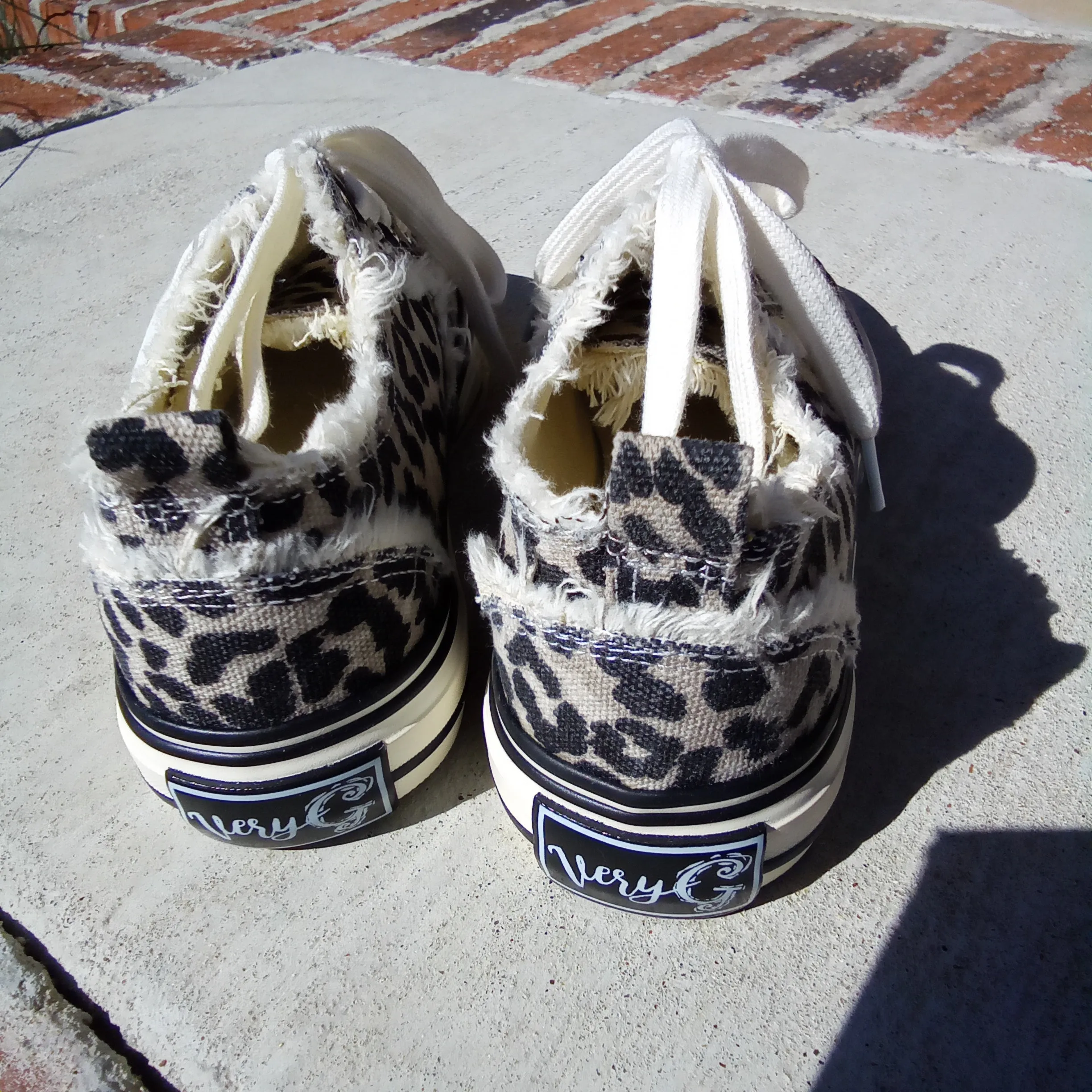 Frayed Leopard Sneaker | Very G Dako