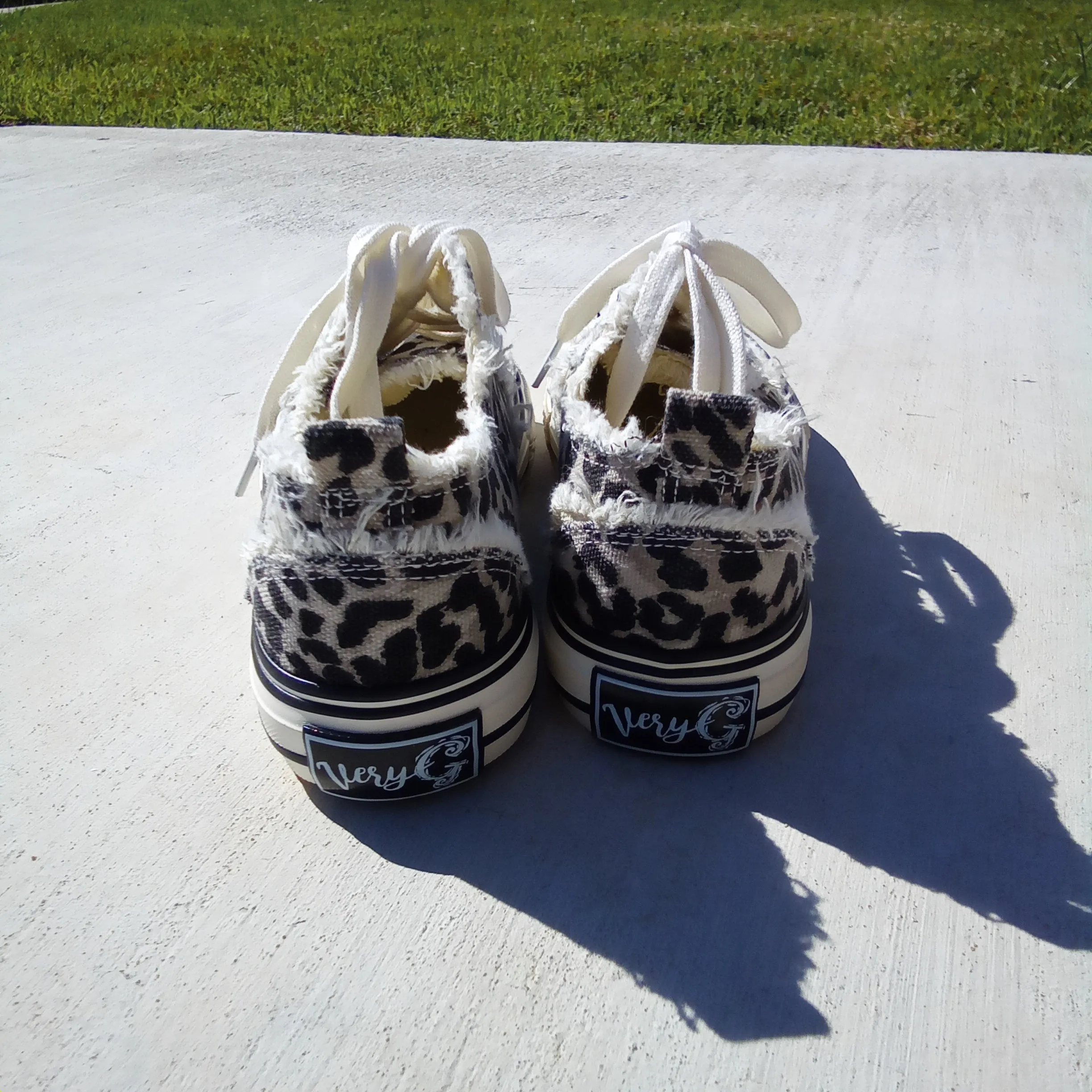Frayed Leopard Sneaker | Very G Dako