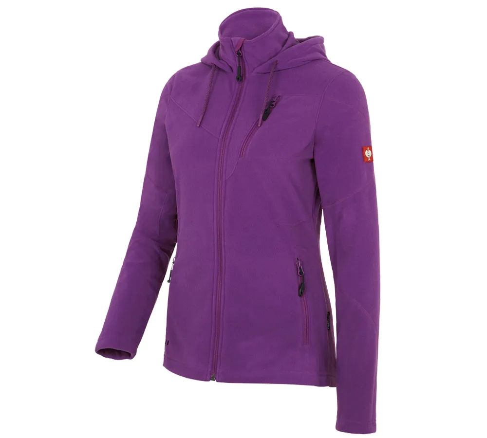 Hooded fleece jacket e.s.motion 2020, ladies'