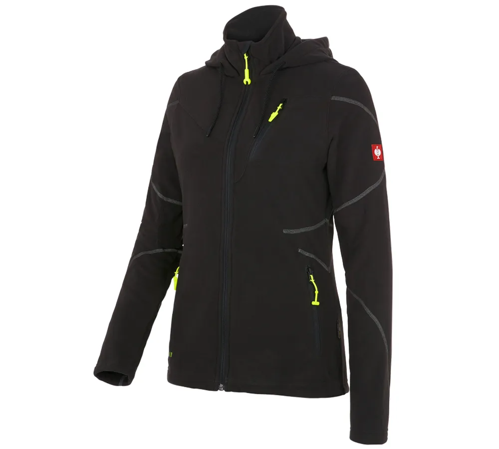 Hooded fleece jacket e.s.motion 2020, ladies'