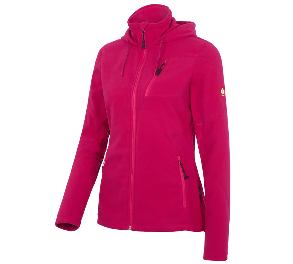 Hooded fleece jacket e.s.motion 2020, ladies'
