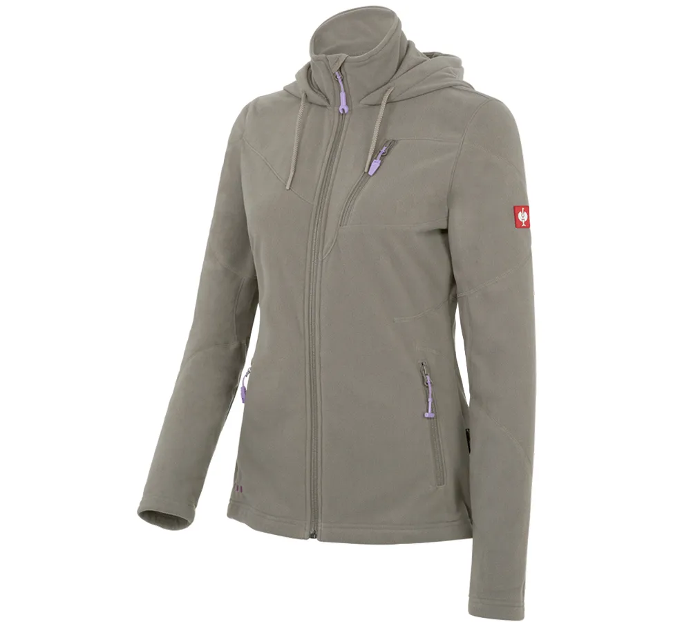 Hooded fleece jacket e.s.motion 2020, ladies'