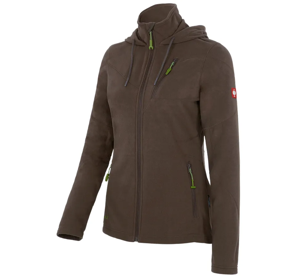 Hooded fleece jacket e.s.motion 2020, ladies'