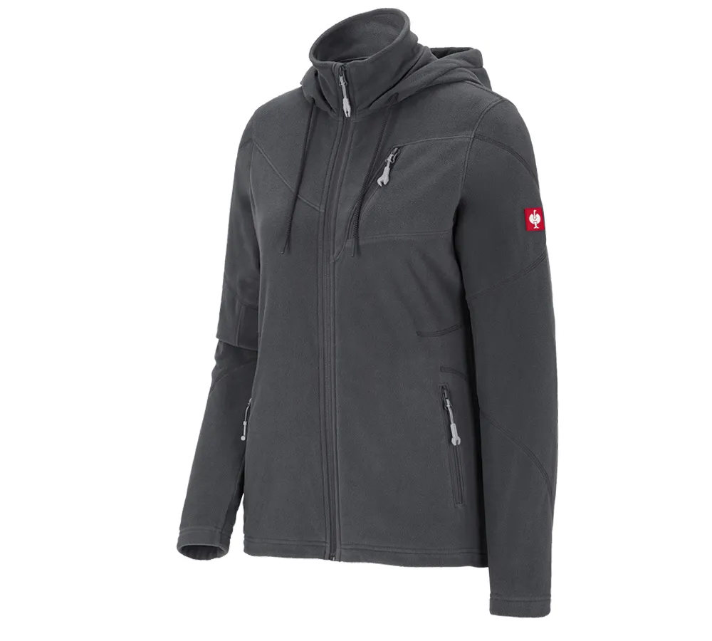 Hooded fleece jacket e.s.motion 2020, ladies'