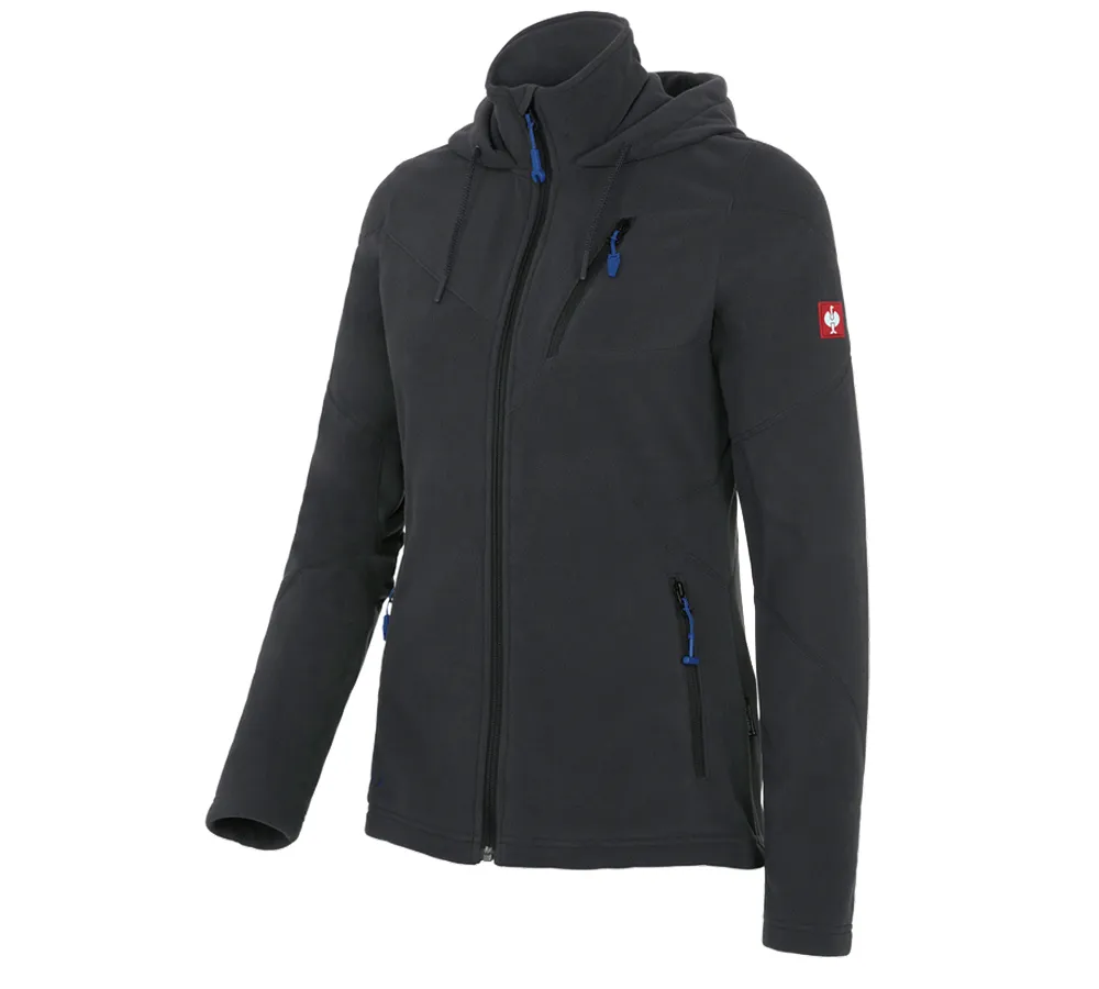 Hooded fleece jacket e.s.motion 2020, ladies'
