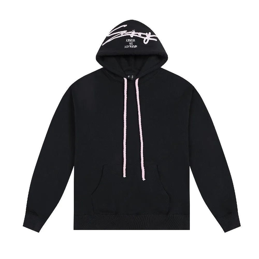 Hoodie With Signature Embroidered Logo