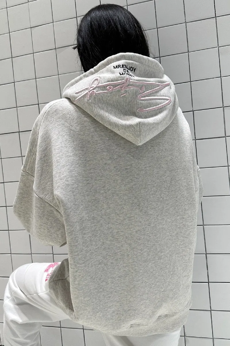 Hoodie With Signature Embroidered Logo