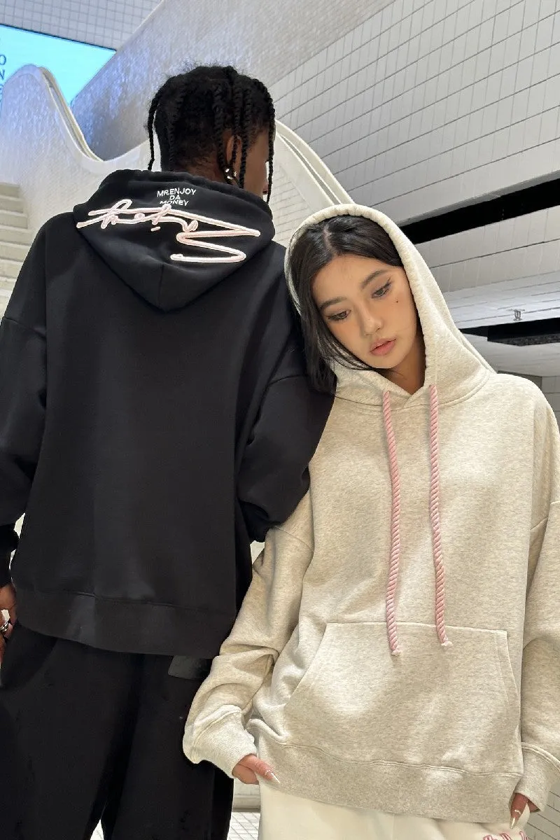Hoodie With Signature Embroidered Logo