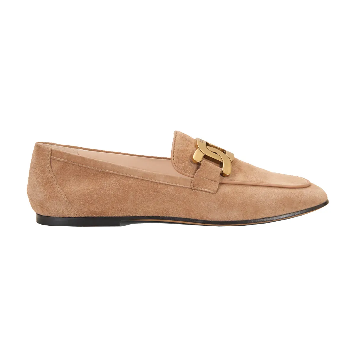 Kate Chain Link Suede Loafers