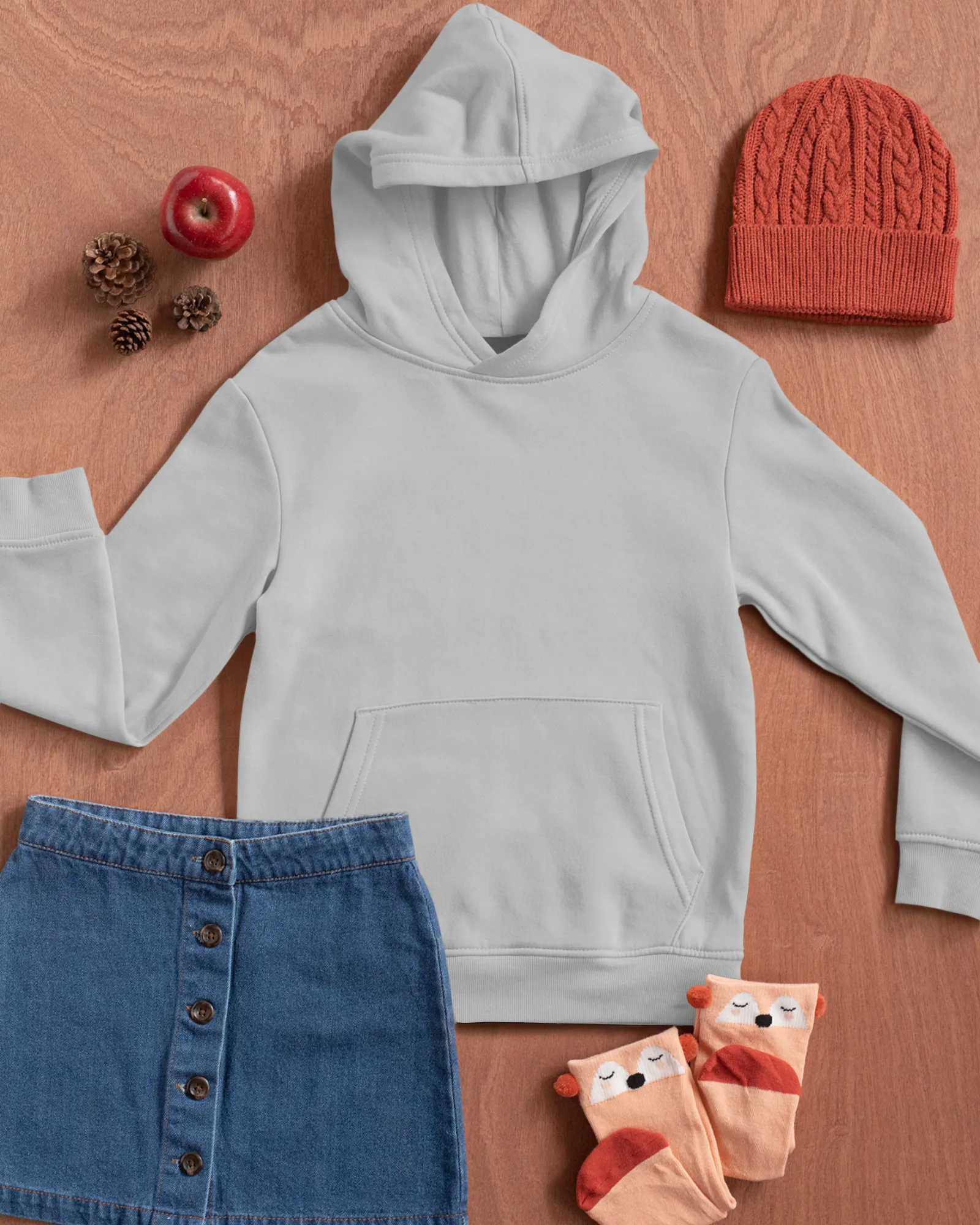 Kids Unisex Solid Hoodies