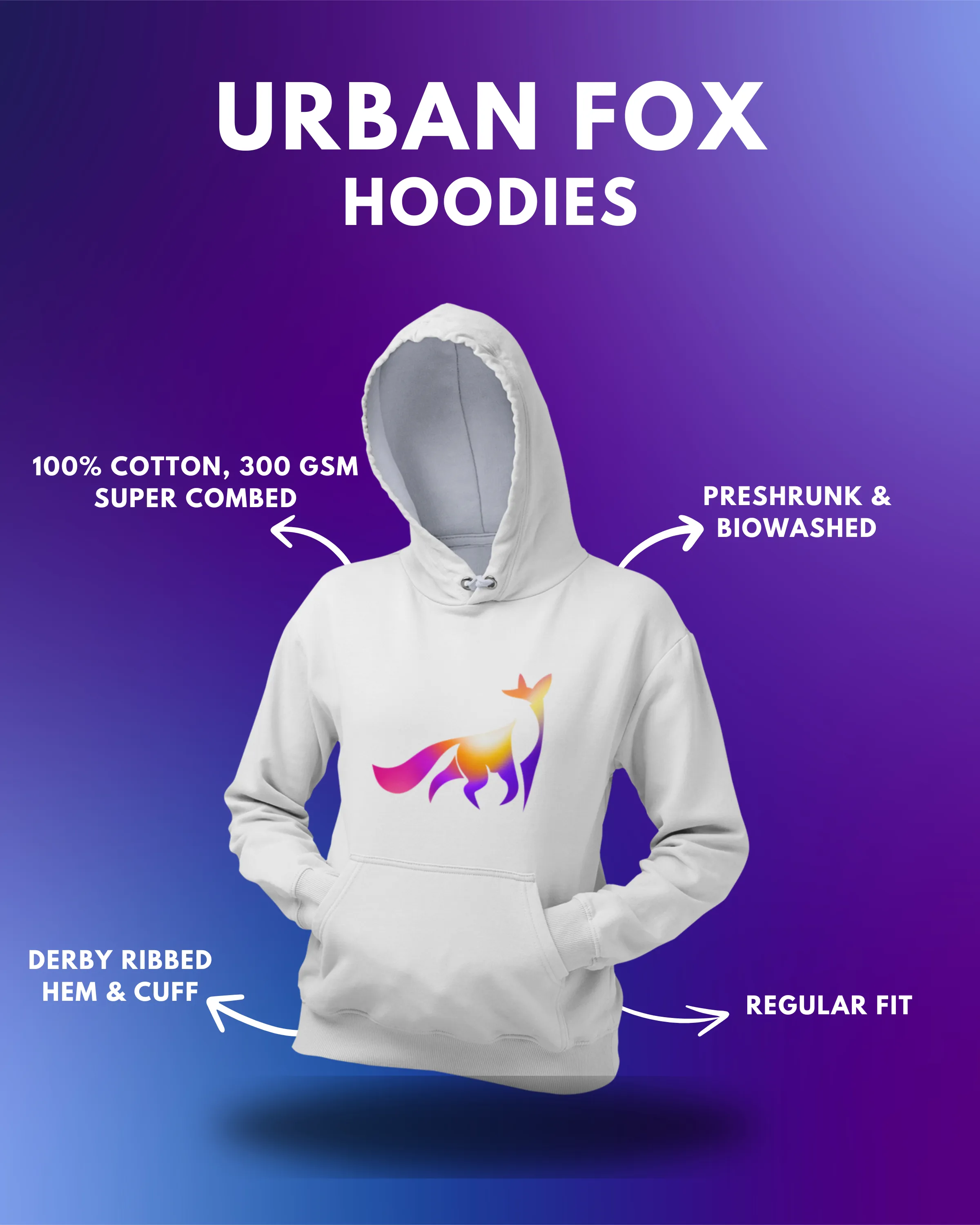 Kids Unisex Solid Hoodies