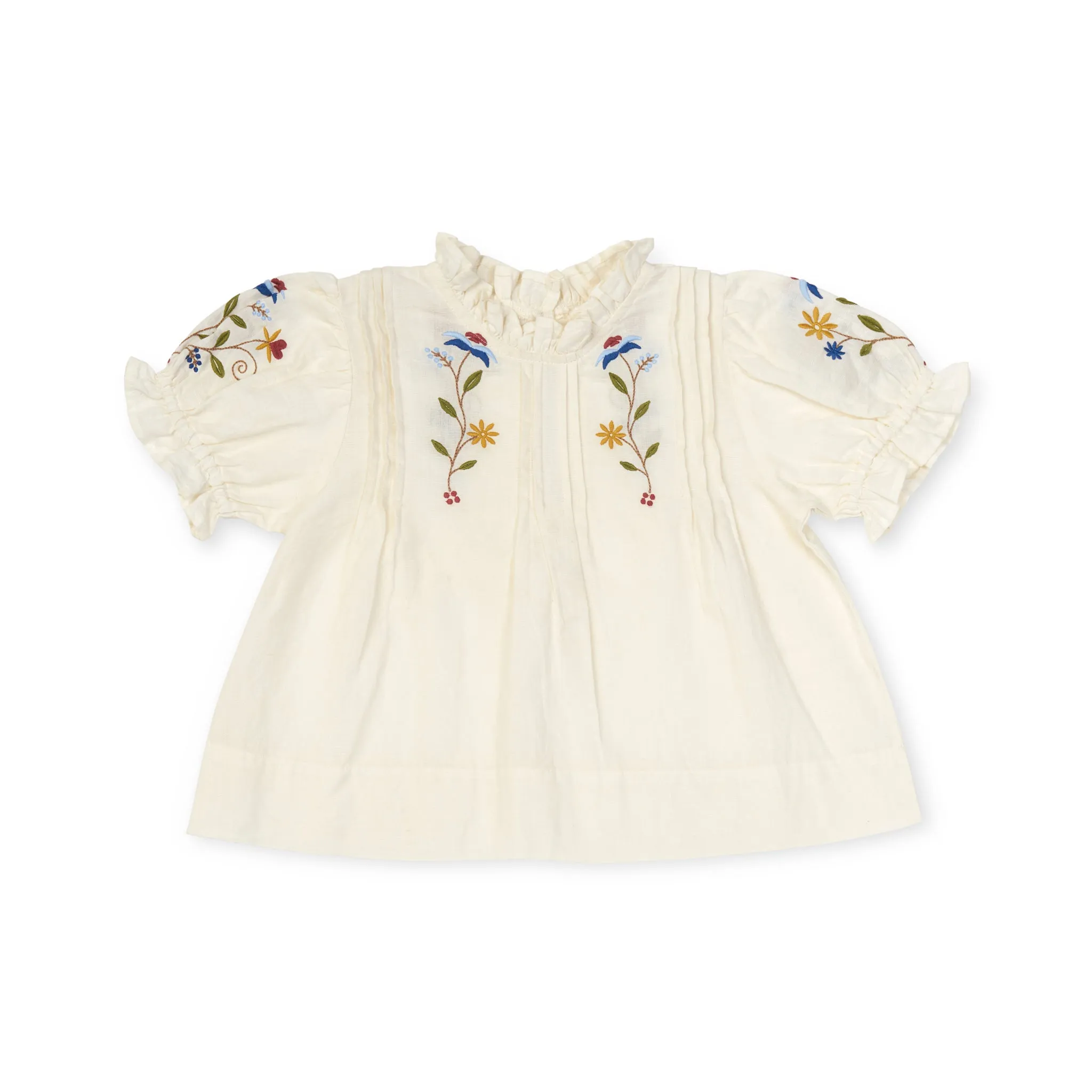 Lali Kids Luna Opaline Linen Blouse