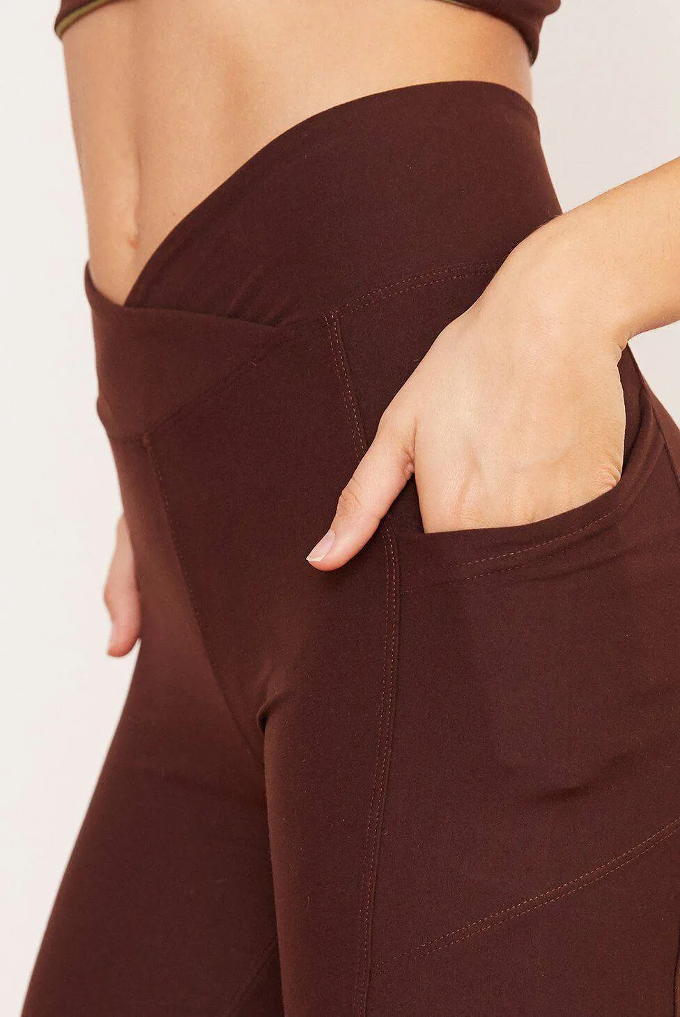 Midi Bike Shorts (Chai)