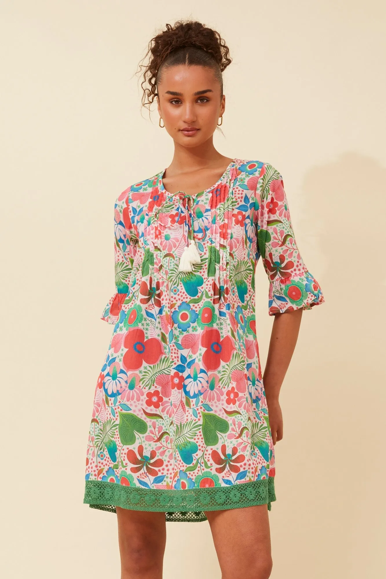 NIETTA FLORAL PRINT DRESS