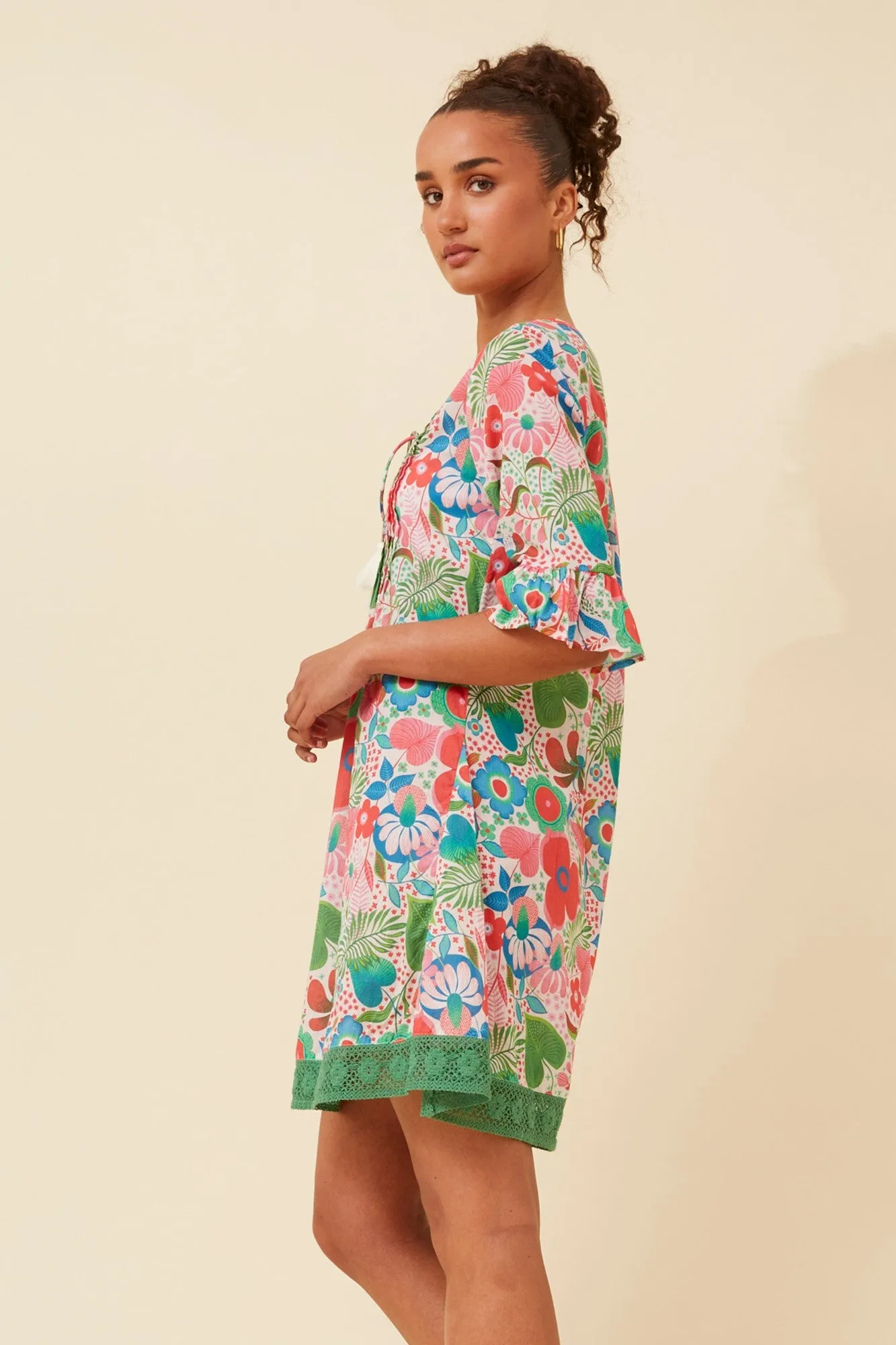 NIETTA FLORAL PRINT DRESS