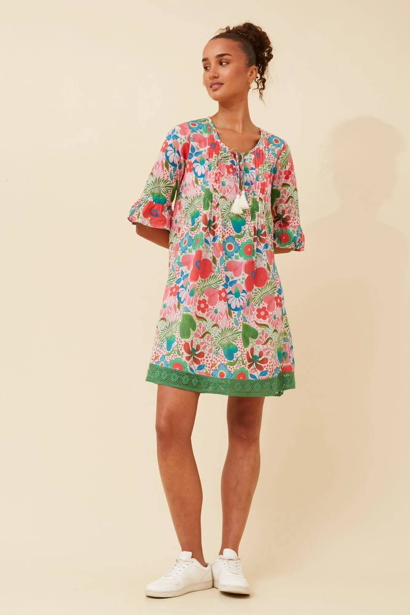 NIETTA FLORAL PRINT DRESS