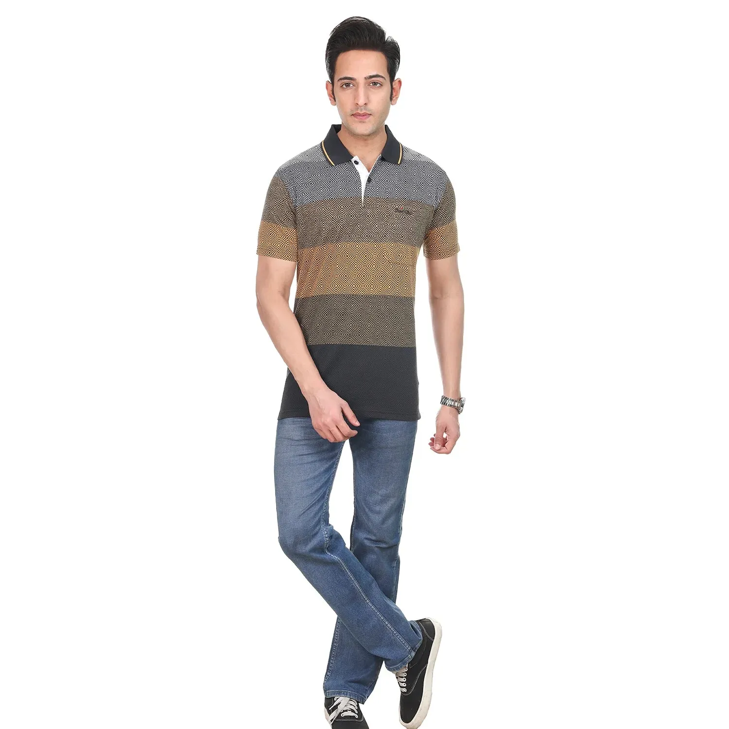 On Sale Camogrey Blend Polo T-shirt