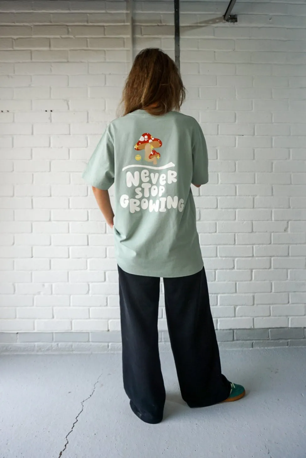 Positivity Never Stop Growing Oversized T-Shirt