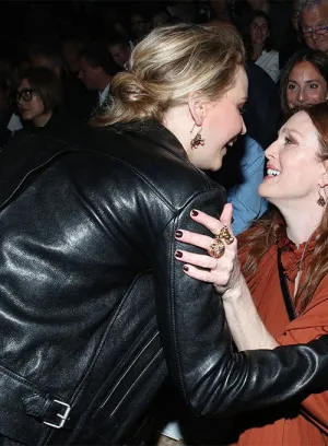Premium Black Sheep Leather Jacket Worn By Jennifer Lawrence | Jennifer Lawrence Premium Black Sheep Leather Jacket