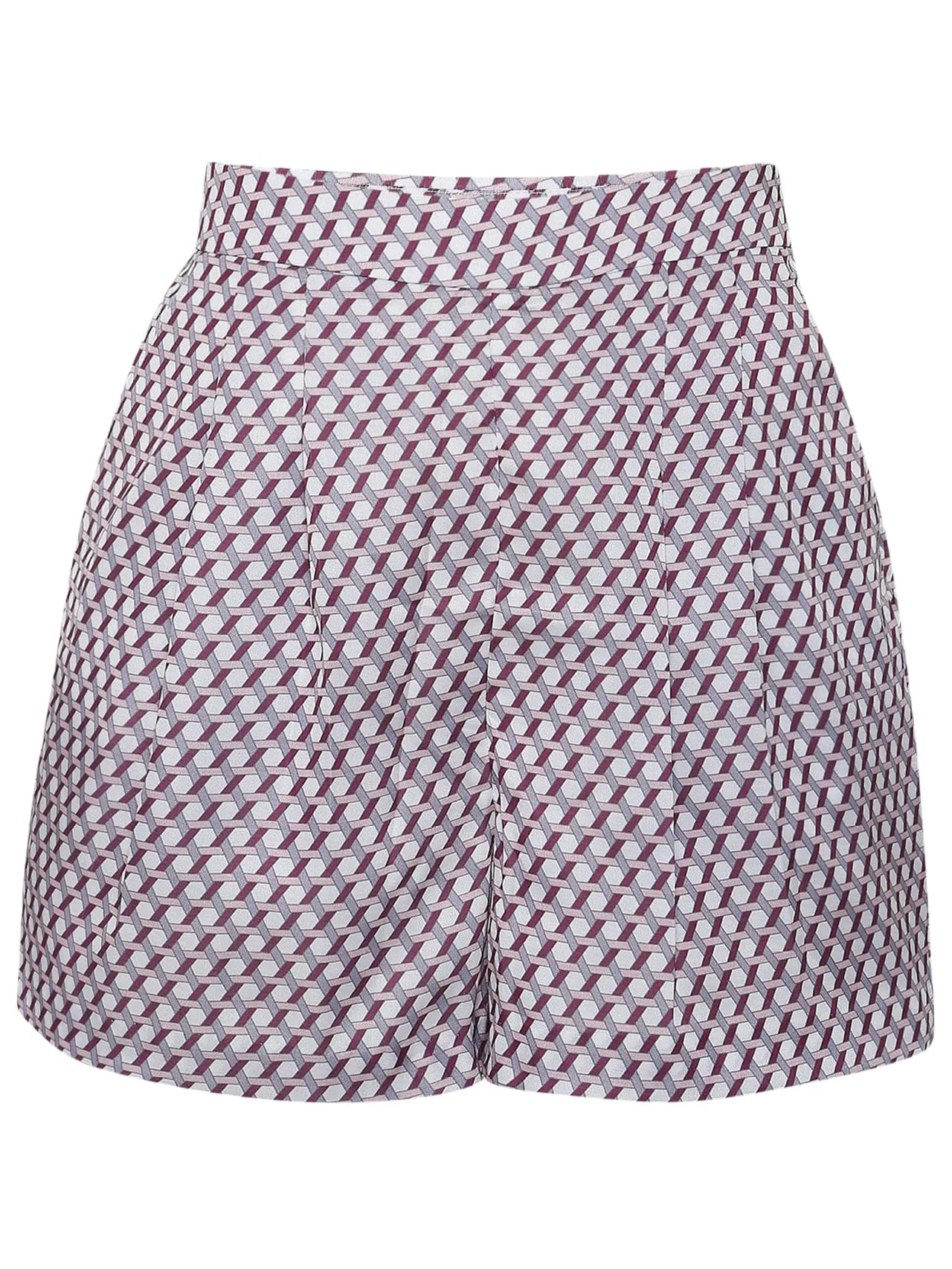 Printed Satin Shirt   Printed Satin Shorts