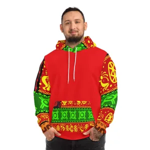 Red Multi | Men Hoodie