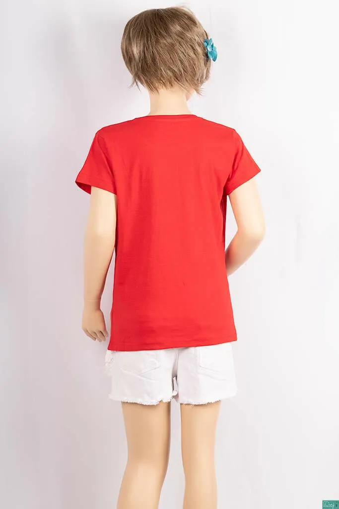 Red T-Shirts for Girls