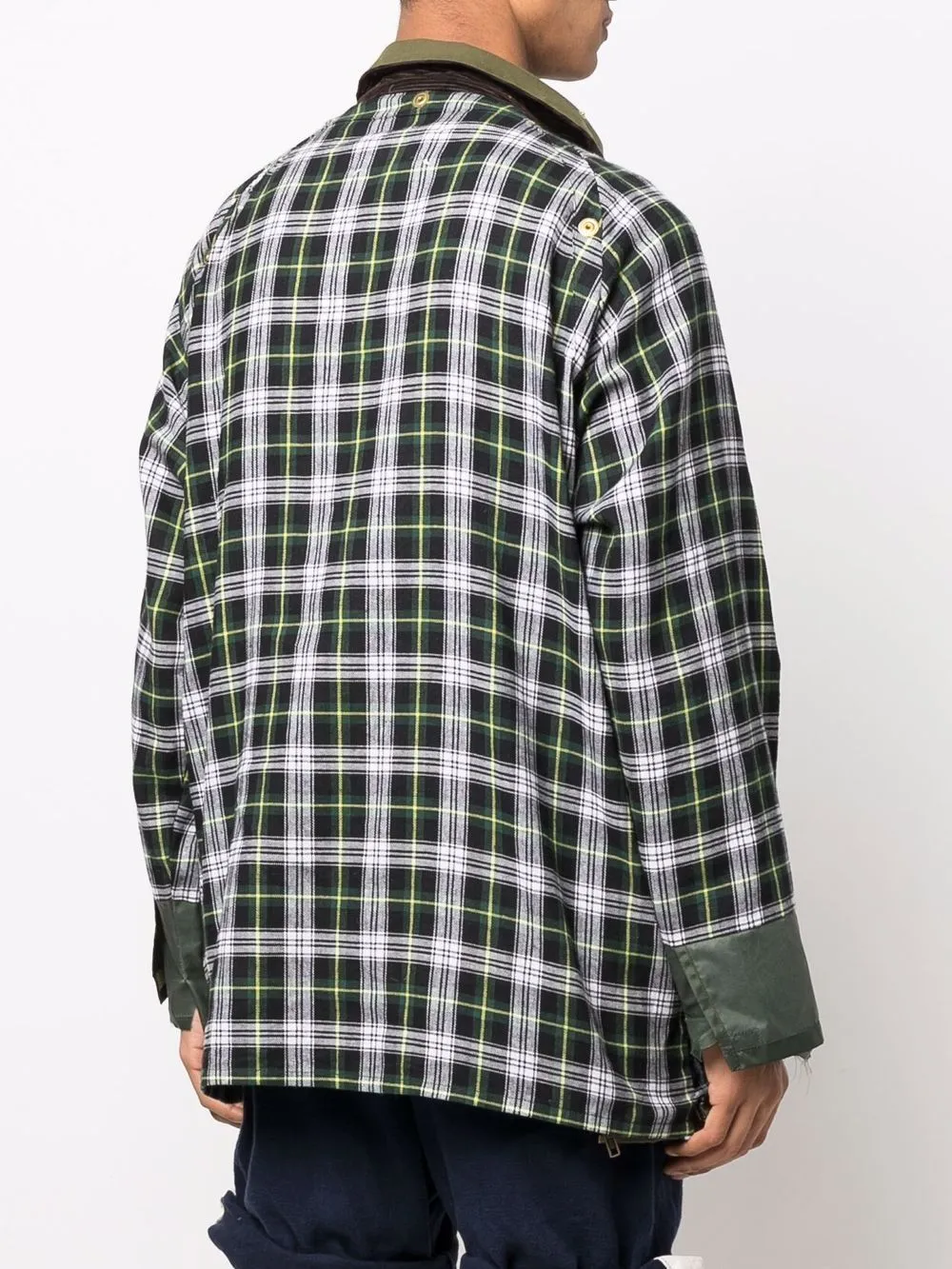 Reversible Check Pattern Jacket