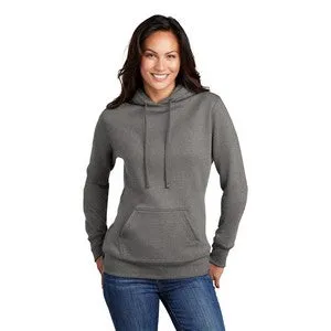 SCREEN PRINTED - LPC78H - Port & Company ® Ladies Core Fleece Pullover Hooded Sweatshirt
