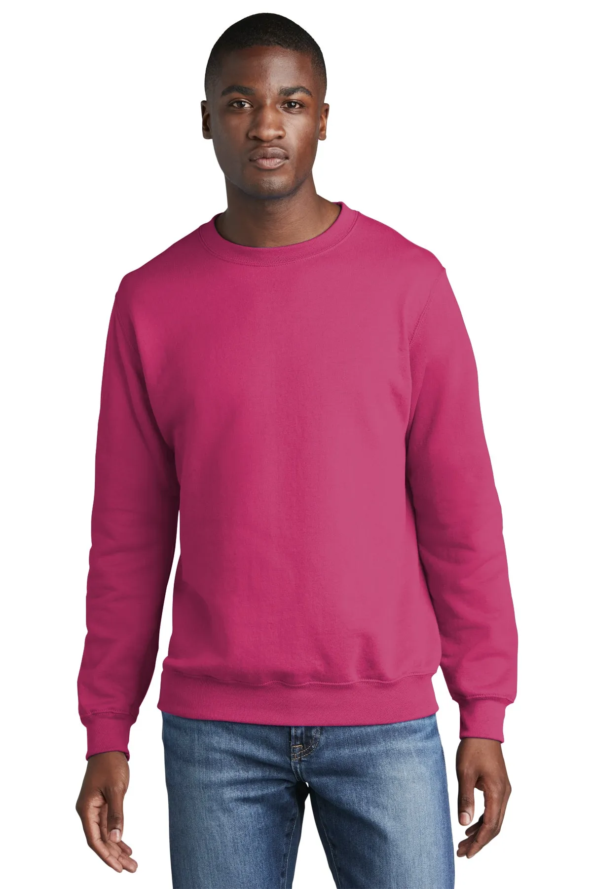 SCREEN PRINTED - PC78 - Port & Company® Men's Core Fleece Crewneck Sweatshirt