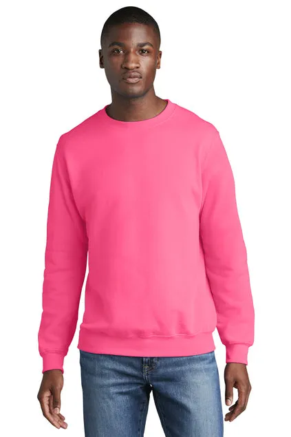 SCREEN PRINTED - PC78 - Port & Company® Men's Core Fleece Crewneck Sweatshirt