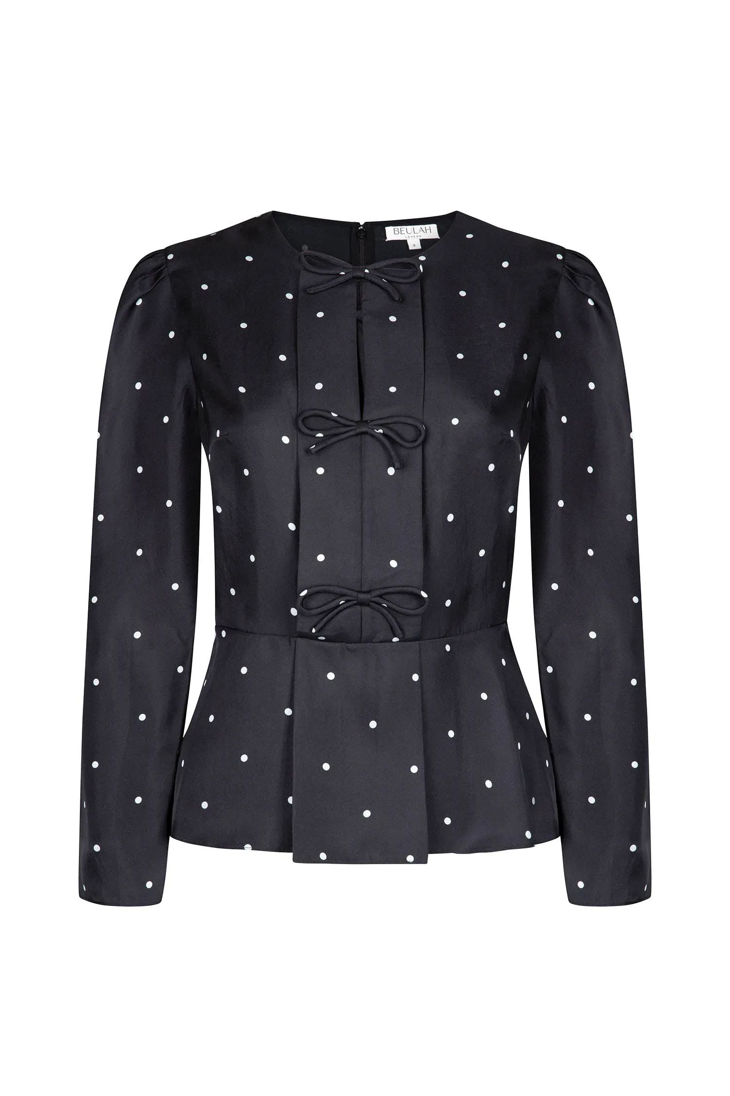 Serena polka spot blouse