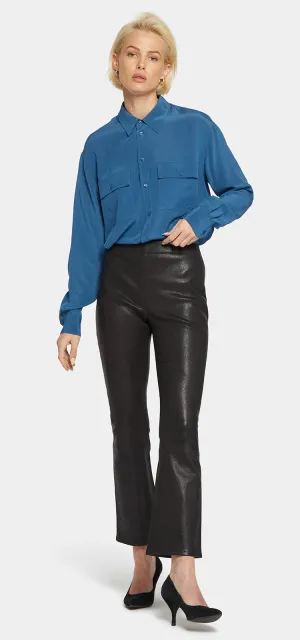 Slim Bootcut Ankle Pull-On Pants Black Statement™ | Black