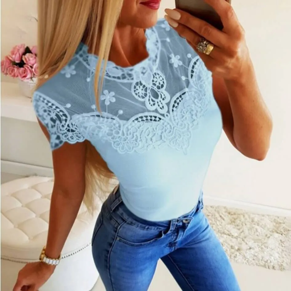 Slim Lace T-shirt